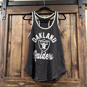 NFL Oakland raiders tank top